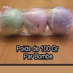 Emballage de 3 bombes de bain